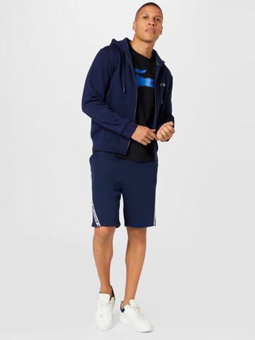 LACOSTE Sweatjacke in Blau