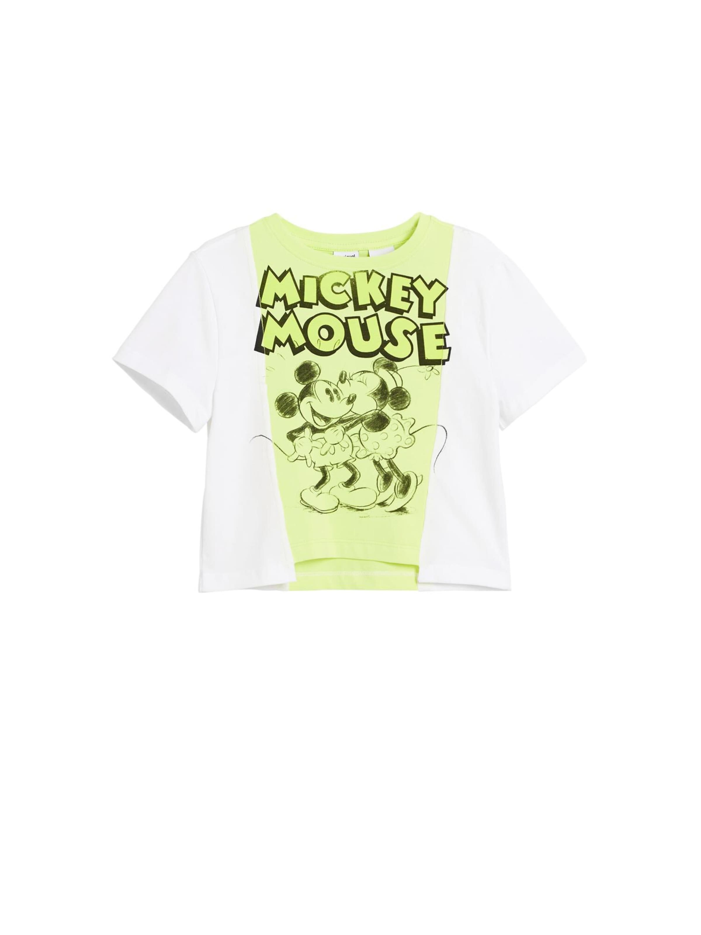 Desigual T-shirt i gul: framsida