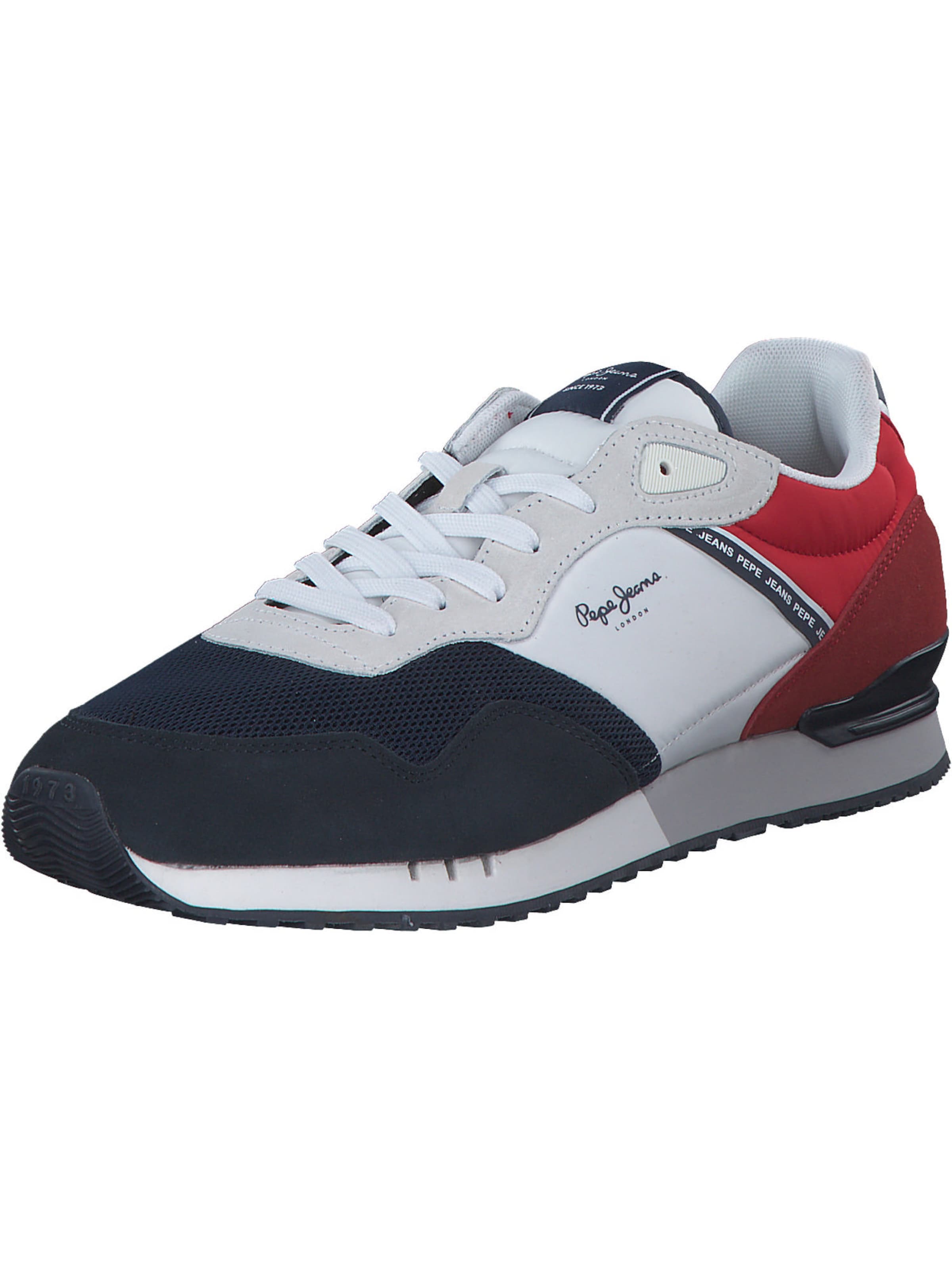 Pepe Jeans Platform trainers 'London Urban' in Blue: front