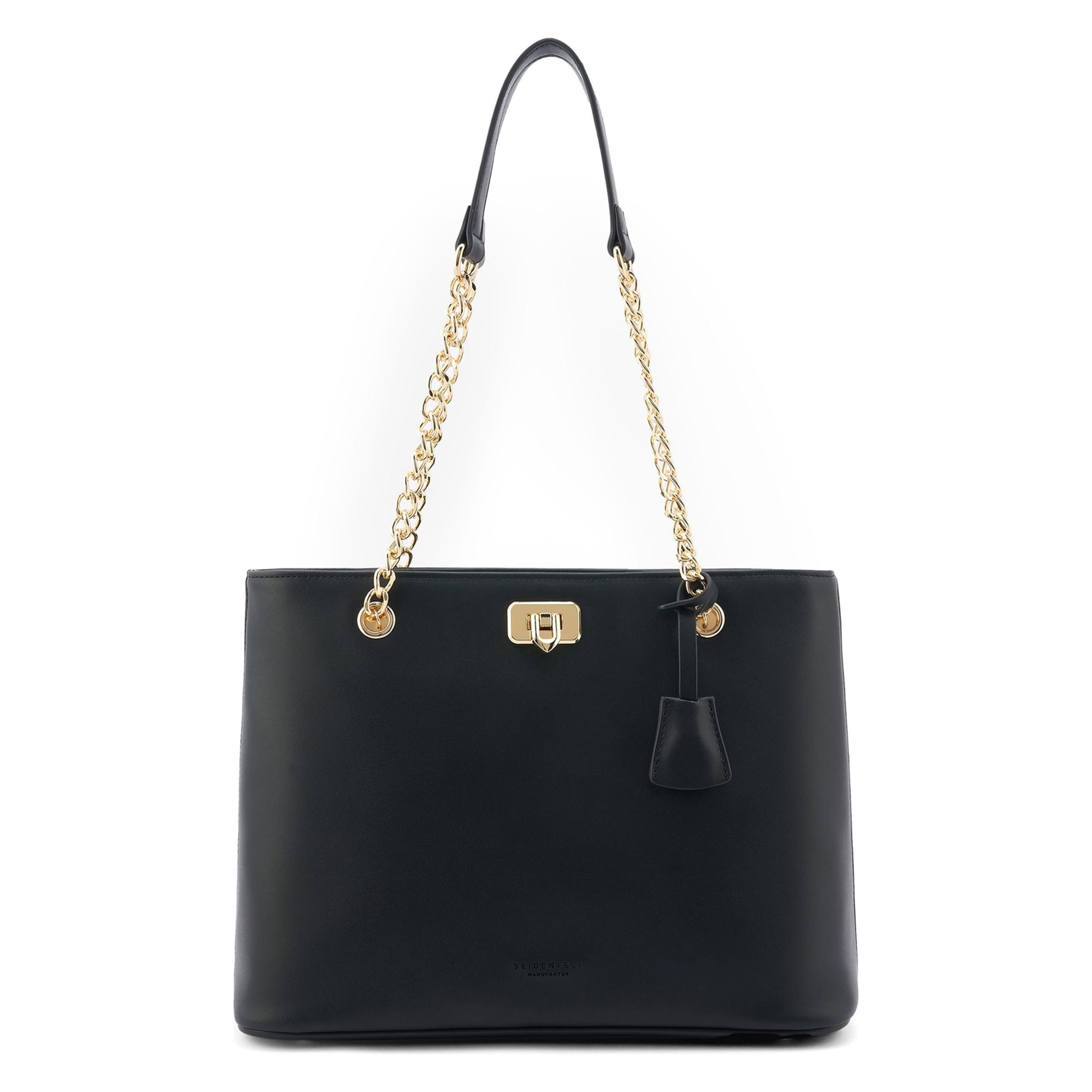 Borsa a tracolla 'Lilla Edet' di Seidenfelt in nero: frontale