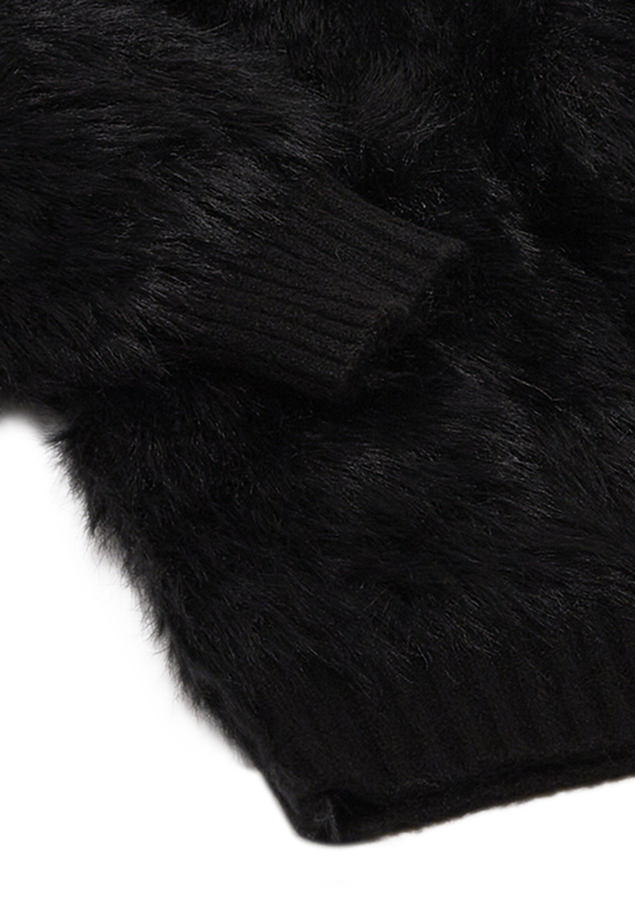 melns swirly Adīta jaka