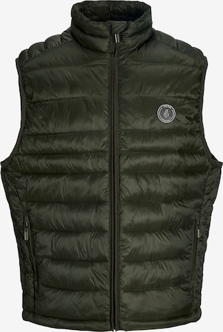JACK & JONES Mellény 'JJEKINGSLEY' - zöld: elől