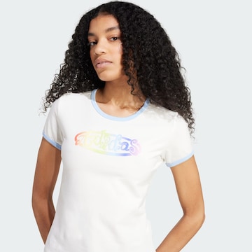 ADIDAS ORIGINALS Särk 'Adidas x Jeremy Scott', värv valge