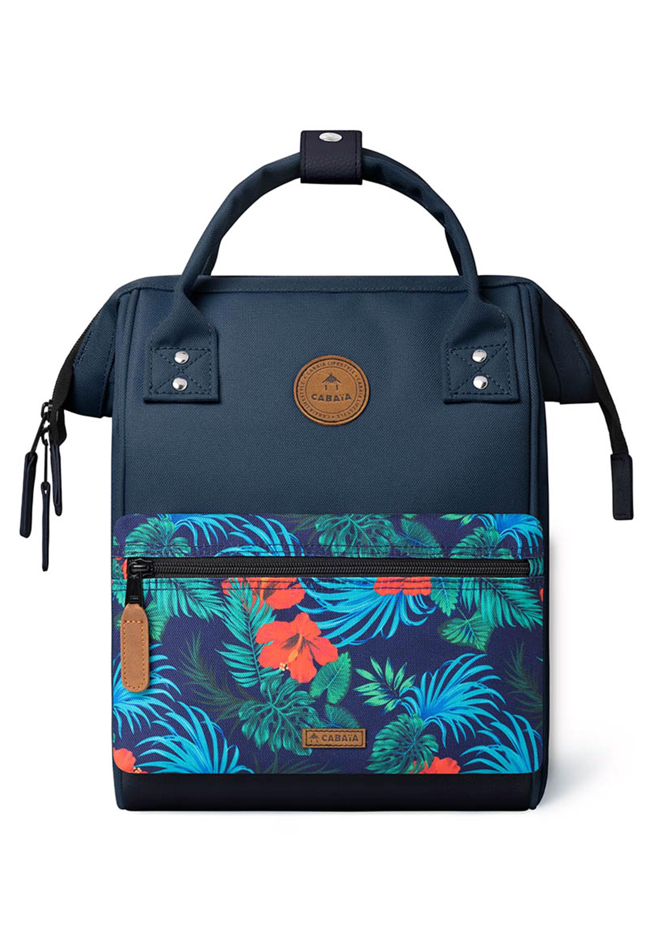 Cabaia Backpack in Blue: front