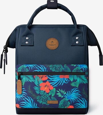 Cabaia Backpack in Blue: front