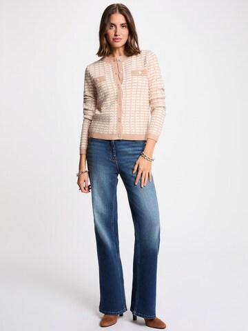 Morgan Gebreid vest '261-MIRES' in Grijs