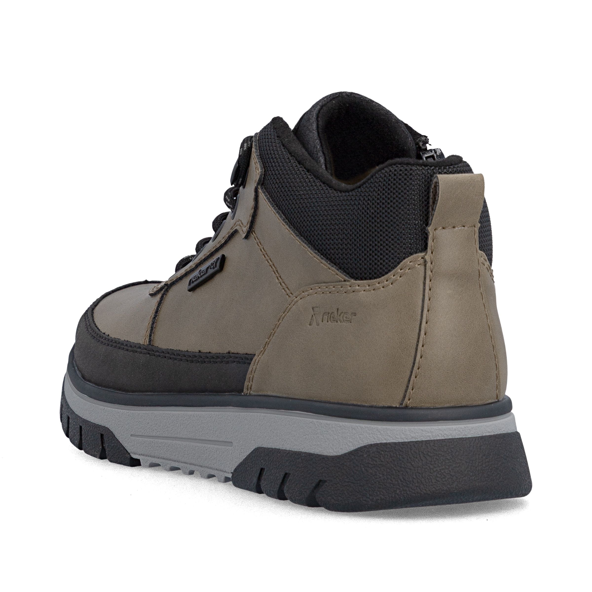 Bottes à lacets Rieker en beige
