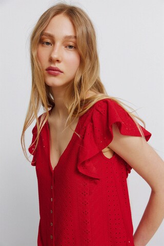 Springfield Blouse in Red