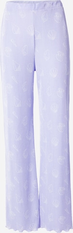 Loosefit Pantalon 'Rain Showers' florence by mills exclusive for ABOUT YOU en violet : devant