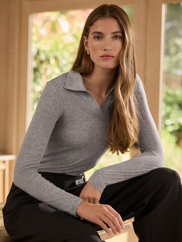 Next Shirt 'N.Premium' in Grey: front