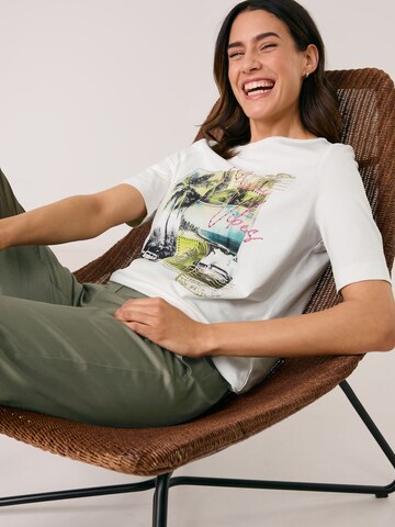 GERRY WEBER Μπλουζάκι σε λευκό
