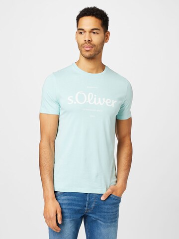 s.Oliver T-Shirt in Grün: Vorderseite