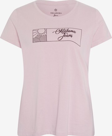 Oklahoma Jeans Shirt in Pink: front