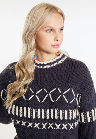 IZIA - Pullover 'Hoona' em cinzento