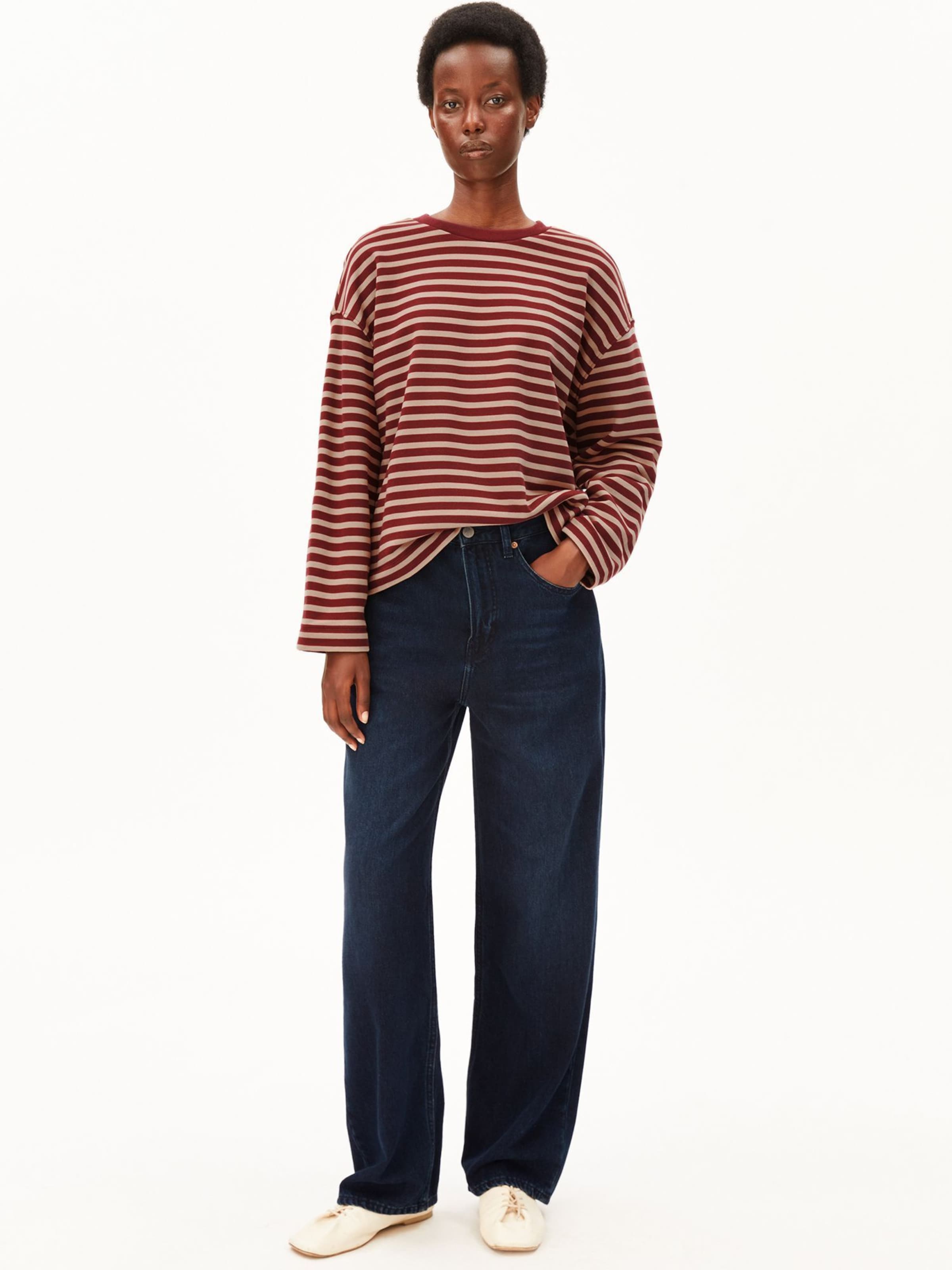 Sweat-shirt 'FRANKAA' ARMEDANGELS en mélange de couleurs