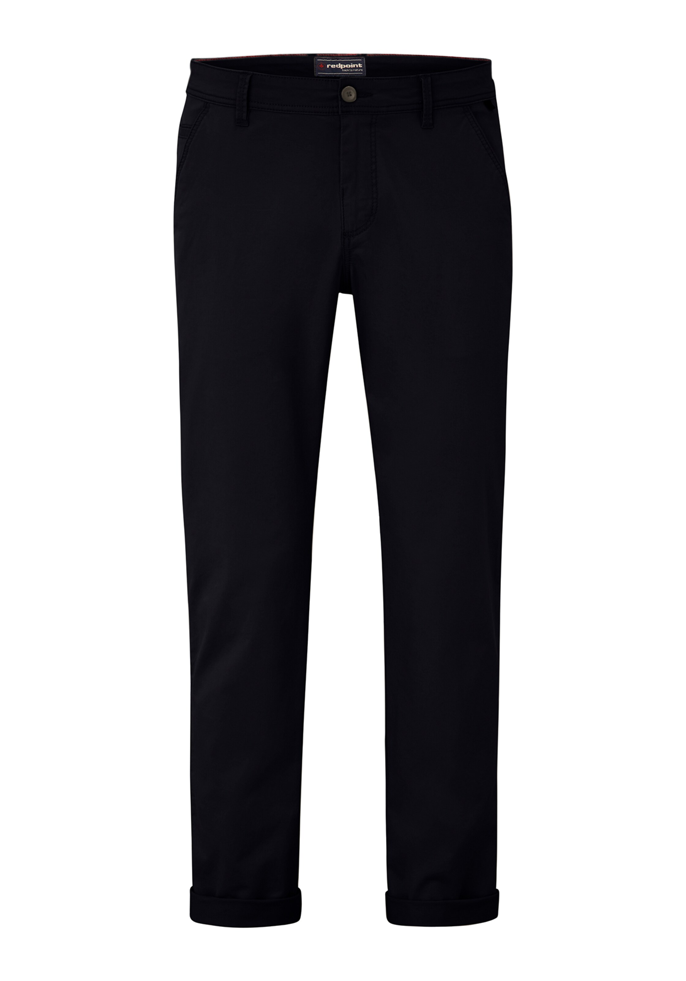 REDPOINT Chino Pants 'Odessa Relax' in Blue: front