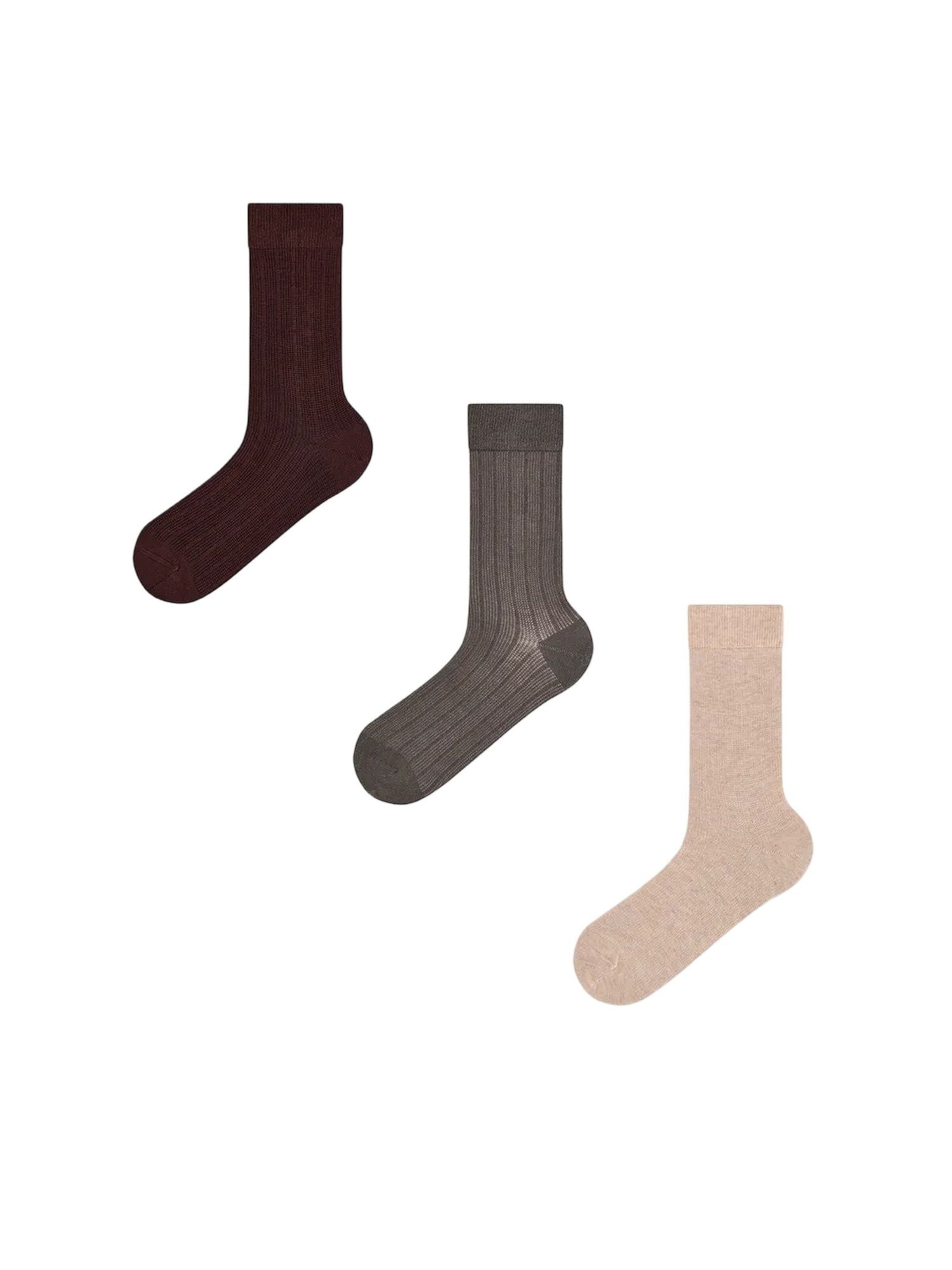 Chaussettes 'PENTI Low Key 2er-Pack Socken' Penti en mélange de couleurs : devant