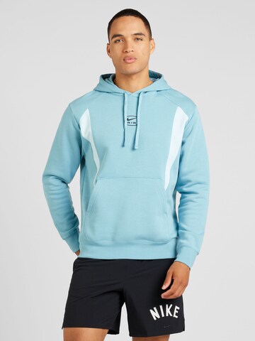 Nike Sportswear Μπλούζα φούτερ σε μπλε: μπροστά