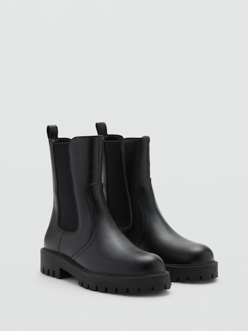 MANGO Chelsea Boots 'Celer' in Schwarz