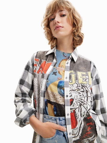 Desigual - Blusa 'Cam Connor' em mistura de cores