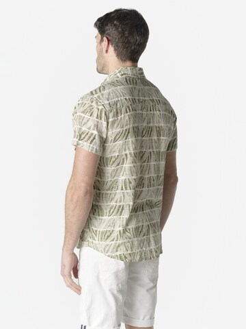 KOROSHI Regular fit Button Up Shirt in Green