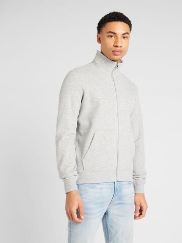 s.Oliver Sweat jacket in Grey: front