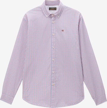 Camicia 'TERRA' di NAPAPIJRI in colori misti: frontale