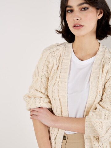 Apricot Gebreid vest ' ' in Beige
