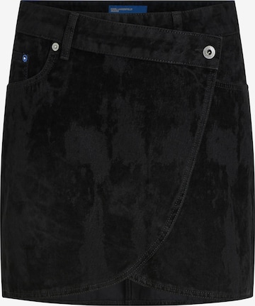 KARL LAGERFELD JEANS Hame värissä musta: etupuoli