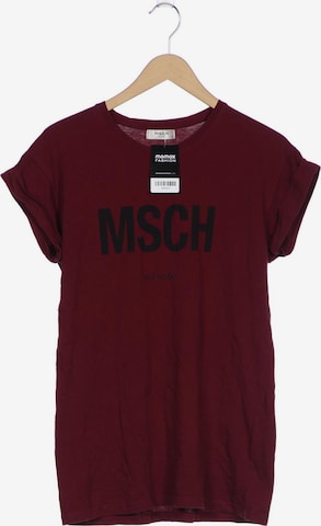 MSCH COPENHAGEN T-Shirt M in Rot: predná strana