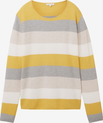 TOM TAILOR Sweater in Beige: front