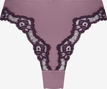 Hunkemöller Panty 'Lace & Shine' in Purple