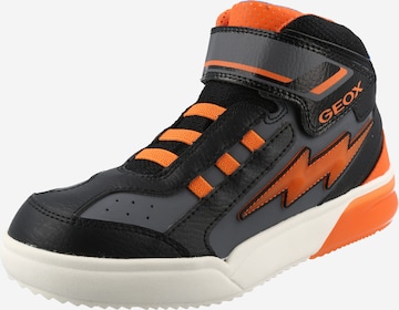GEOX Kids Sneaker in Schwarz: front