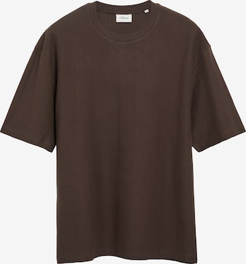 T-Shirt s.Oliver en marron : devant