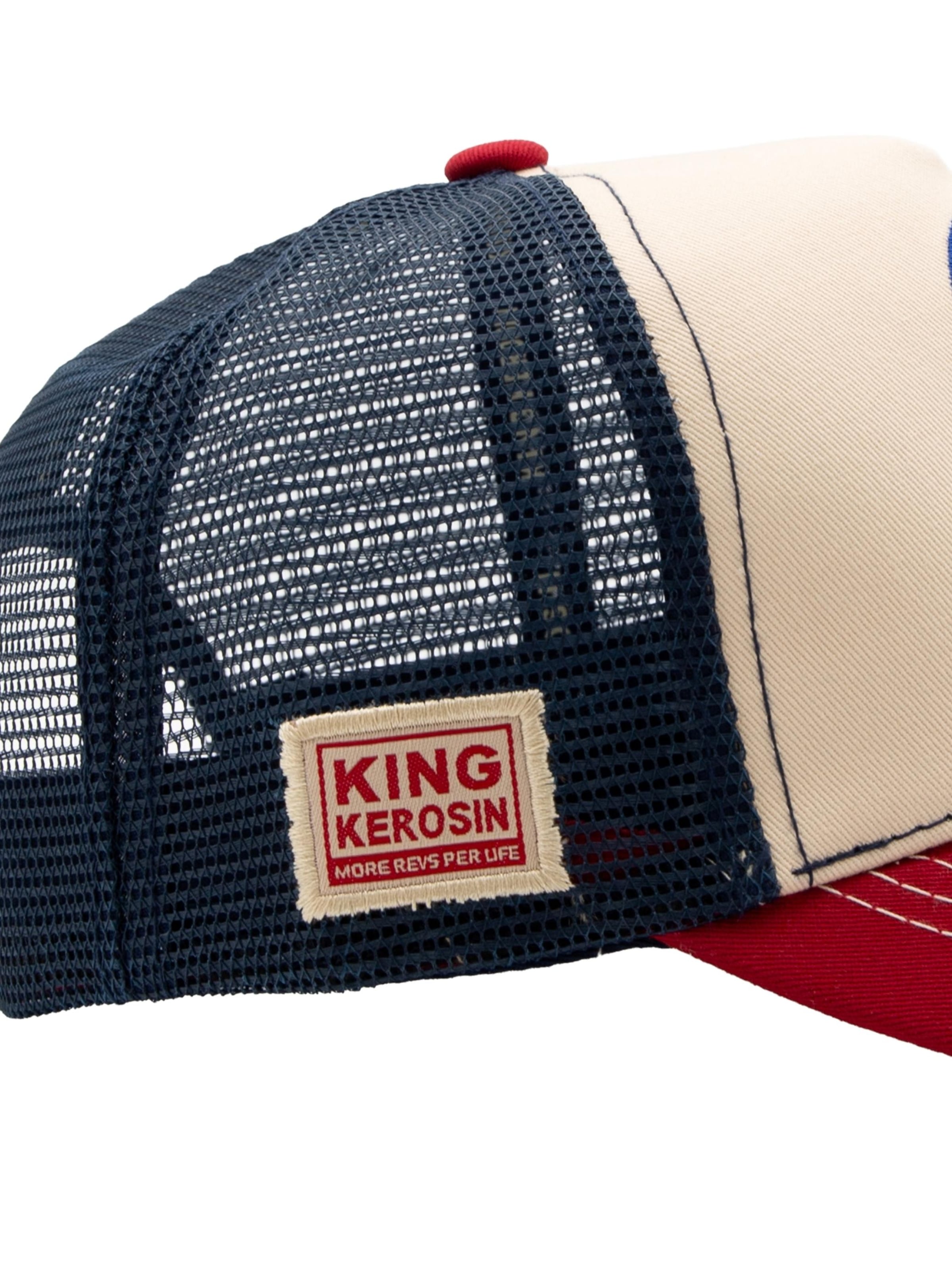 King Kerosin Cap 'Race with the devil' in Beige
