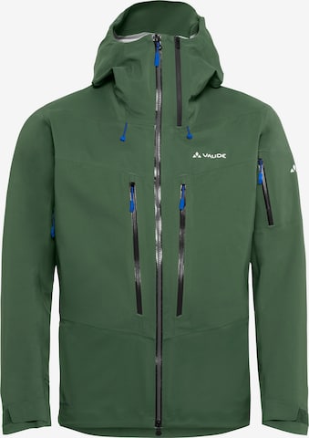 VAUDE Outdoorjas 'Monviso' in Groen: voorkant