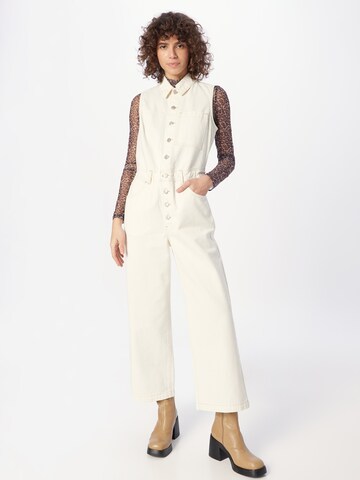 LEVI'S ® Jumpsuit 'Sleeveless Jumpsuit' in White: front