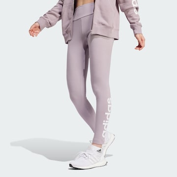 ADIDAS SPORTSWEAR Skinny Fit Спортен панталон в лилав: отпред