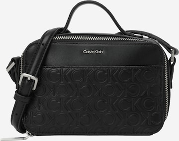 Calvin KleinRučna torbica - crna boja: prednji dio