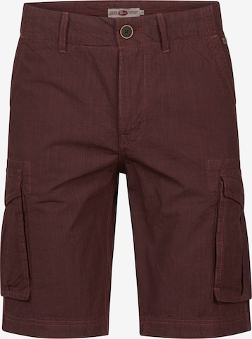 Regular Pantalon cargo Petrol Industries en marron : devant