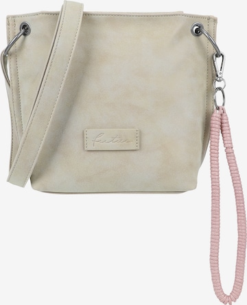Fritzi aus Preußen Umhängetasche 'Fritzi03N' in Beige: Vorderseite