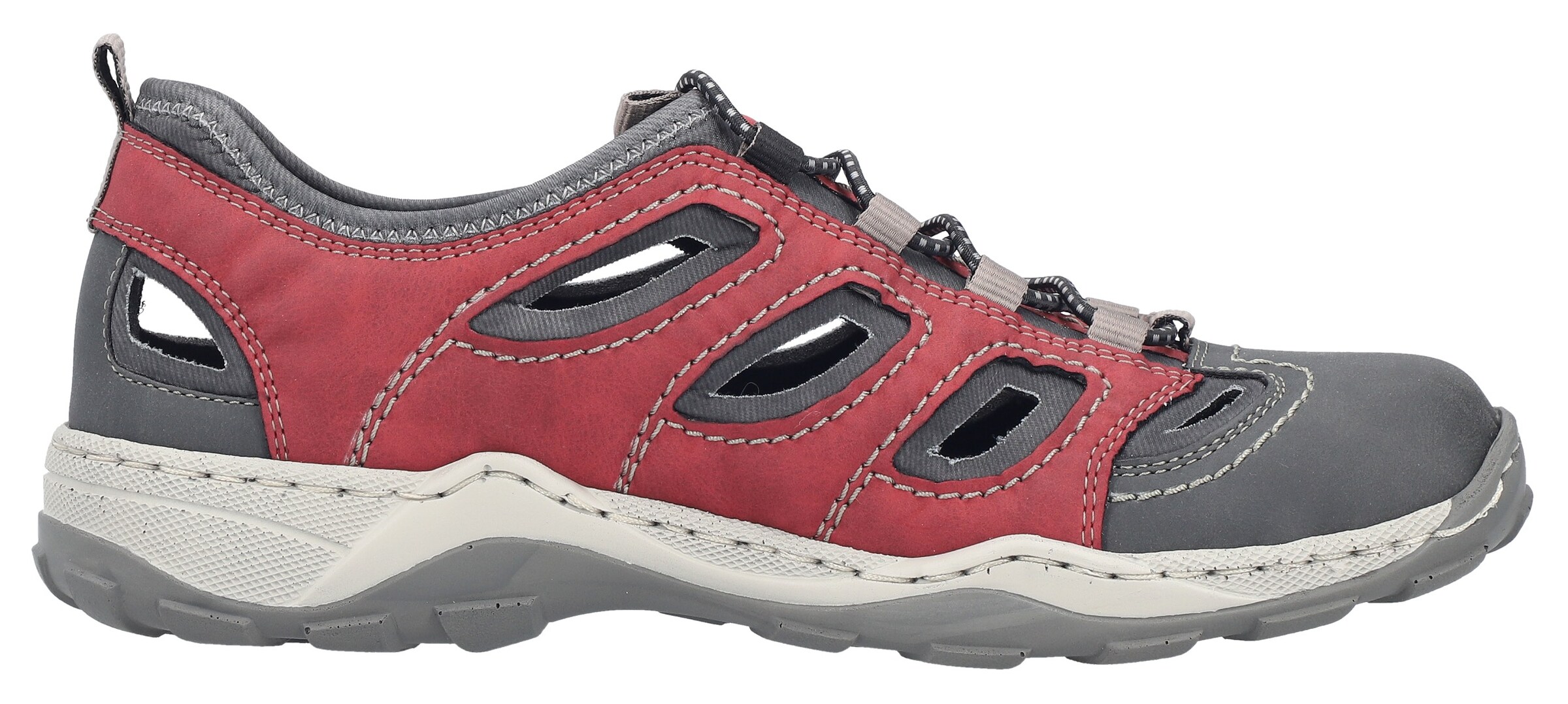 Chaussure de sport à lacets 'Oilybuk' Rieker en gris