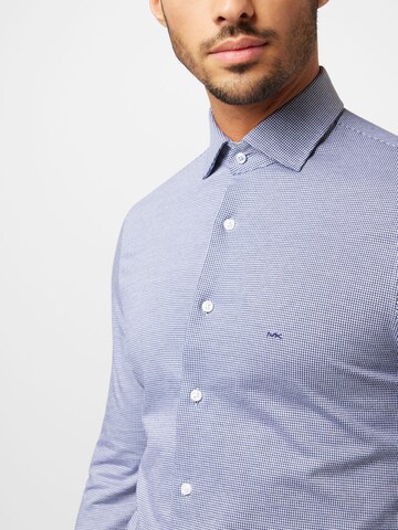 Michael Kors Slim fit Skjorta i blå