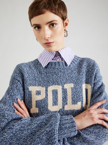 Polo Ralph Lauren Sweter 'INTSA' w kolorze niebieski