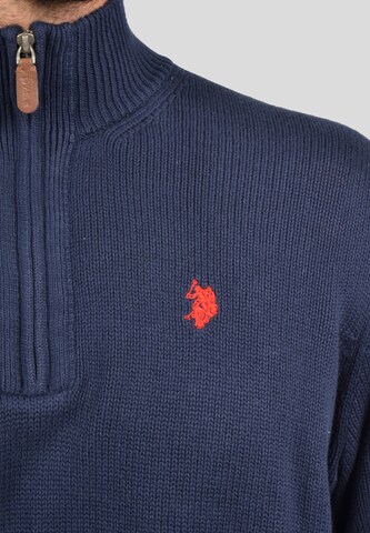 U.S. POLO ASSN. Trui in Blauw