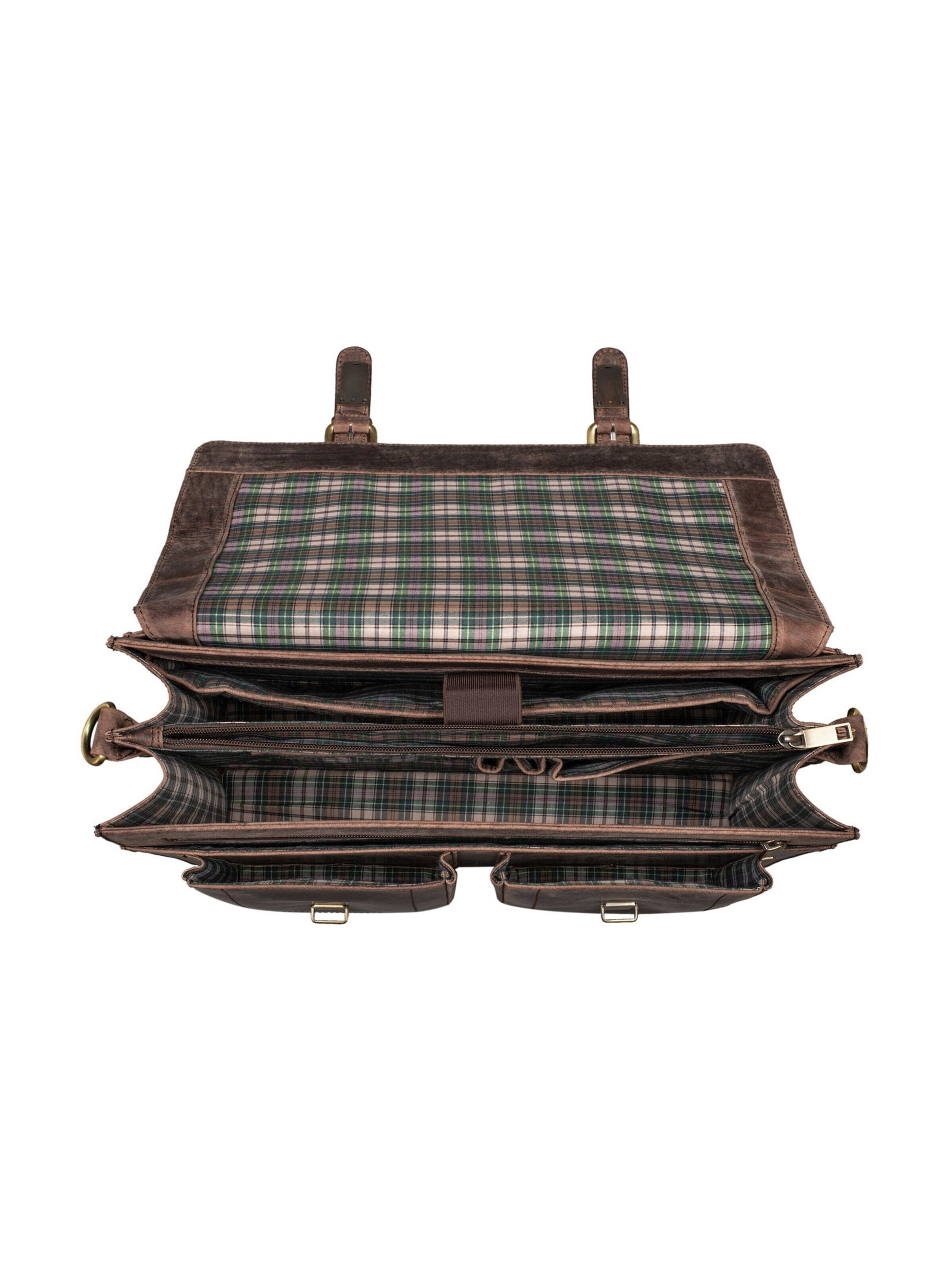 Benthill Briefcase in Brown