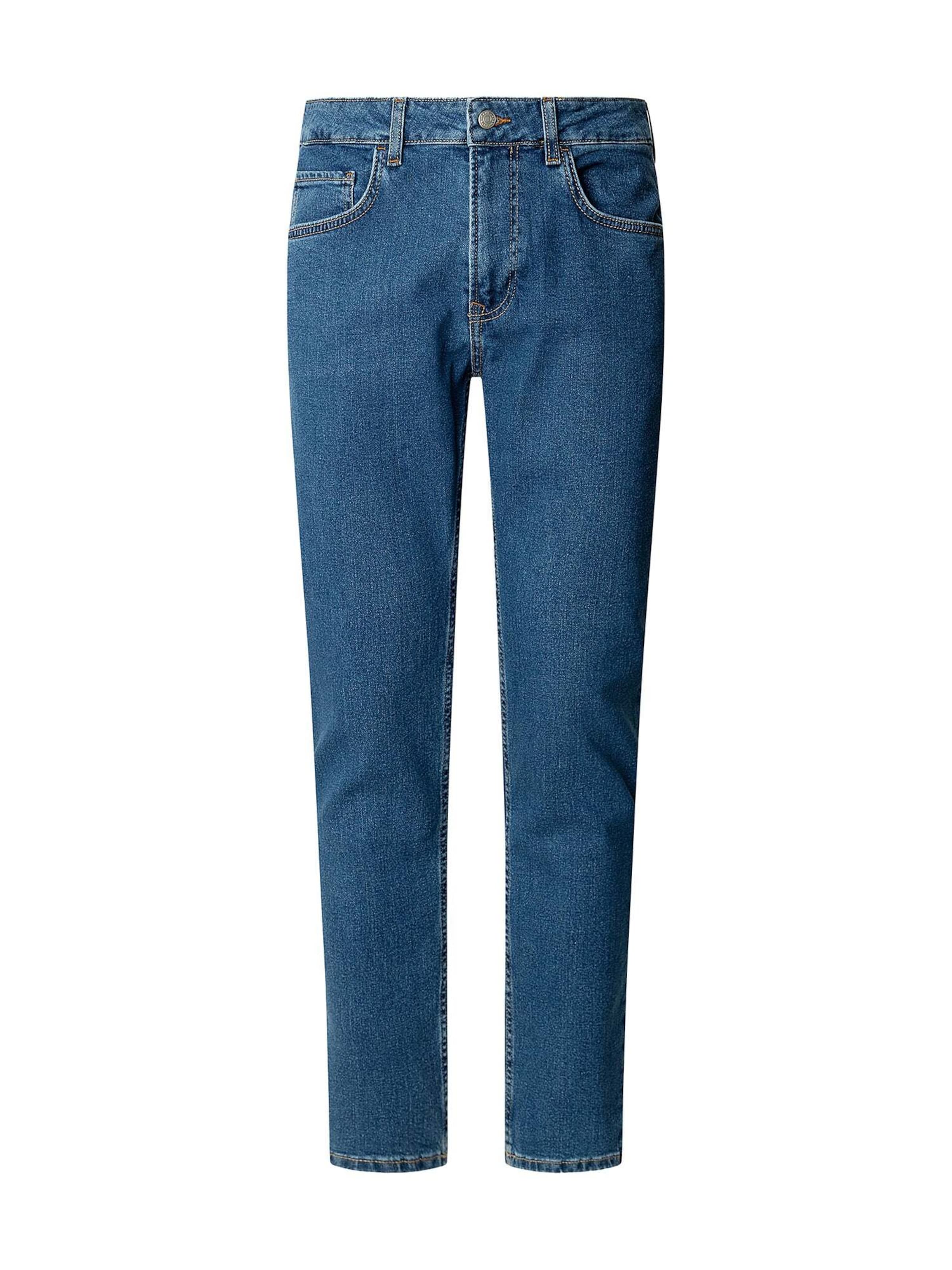 Jean 'Stanley' Pepe Jeans en bleu : devant