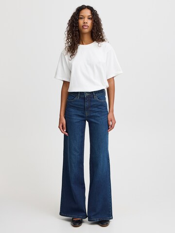 ICHI Wide leg Jeans 'IH Twiggy' in Blue