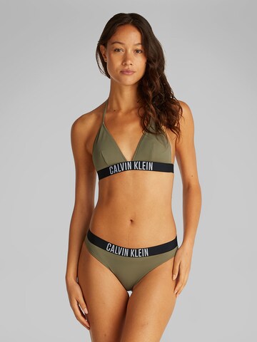 Triangolo Top per bikini di Calvin Klein Swimwear in verde: frontale