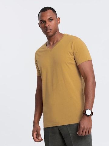 Ombre Shirt in Geel